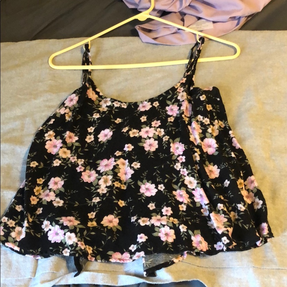 Floral tank top